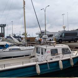 Stellplatz direkt am Yachthafen