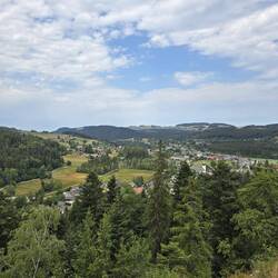 Ausblick auf Hinterzarten