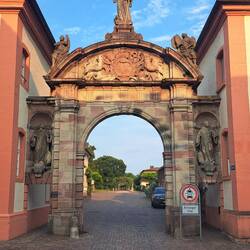 Zugang zum ehemaligen Klostergarten