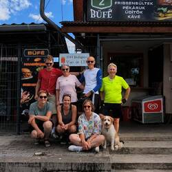 The 6 of us, plus Roxy, that did the 2 weeks