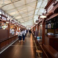 Inside the Old Market Hall