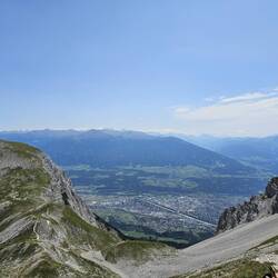 Erster Blick auf Insbruck