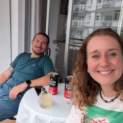 Endlich angekommen im Appartment 😅