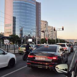 Traffic in Sarajevo