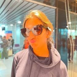 Sunglass shopping, sorry about the saturation