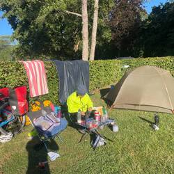 Our free campsite