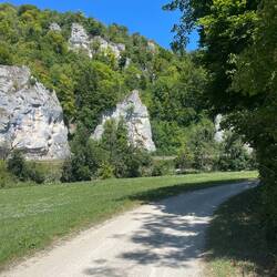 The gravel wasn't too bad