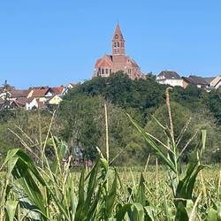 Most towns have churches