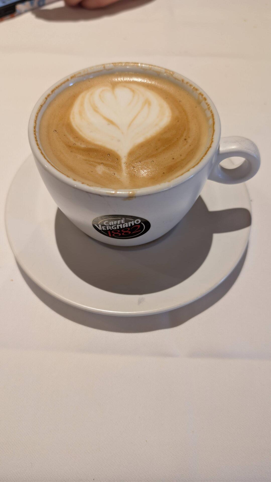Ein Cappuccino am Morgen. Da kann der Tag mit gut werden.