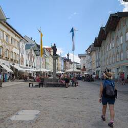 Historische Altstadt von Bad Tölz.
