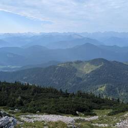 Über diese Berge geht's in den nächsten Tagen drüber.