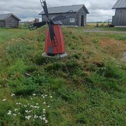 Das Modell einer dutch Windmühle, die lustigerweise in Södergrund steht.