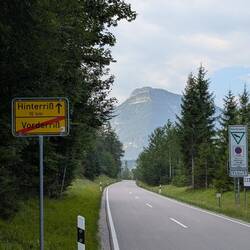 "Dees is bis Hinterriß aan schnööder Haatscher.", hat mein Wiener Wanderkollege gemeint.