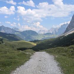 Das Karwendel.