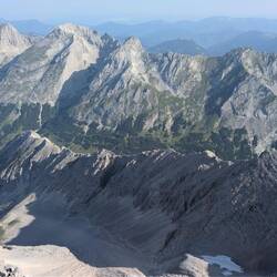 Das Karwendelgebirge ist toll.