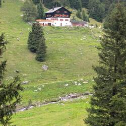 ...das Meissner Haus auf 1720 m.