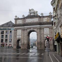 Triumphpforte in Innsbruck.