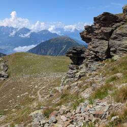 Blick zurück zum Patscherkofel.