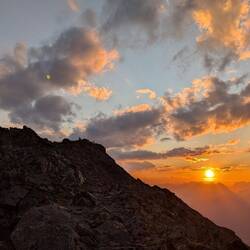 Gute Nacht Berge