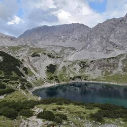 Hoch zur Hütte am Drachensee
