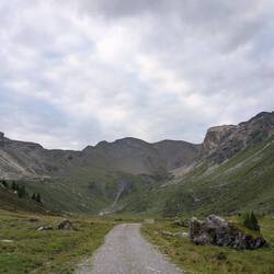 Heute geht's zunächst über das Geier-Joch (2.725 m).