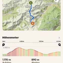 Heute geht's von der Lizumer Hütte zum Tuxerjoch Haus.