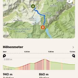 Heute geht's vom Tuxerjoch Haus zur Olperer Hütte.