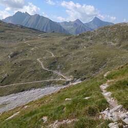 Das Pfitscher Joch ist in Sicht.