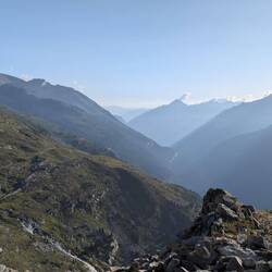 Blick zurück ins Zillertal.