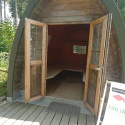 Schlafkabine neben der Hohenlochen-Hütte