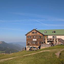 Die Schlüterhütte.