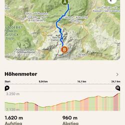 Heute geht's von der Puez-Hütte auf den Piz Boé