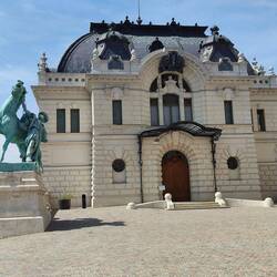 At the palace