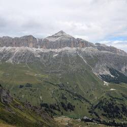 Bisher mein Lieblingsberg der gesamten Tour:: der Piz Boé mit 3.152 m.