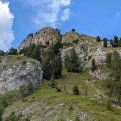 Hier unten im Tal ist halt doch alles viel grüner.