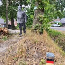 Grenzaufseher im Kreis Geldern.