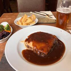 Steak and Ale Pie.