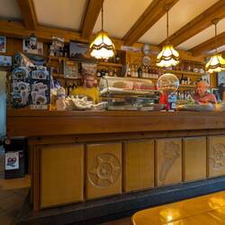 Typische italienische Bar.