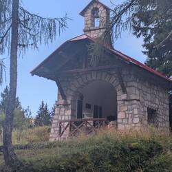 Eine Kapelle am Rifugio.