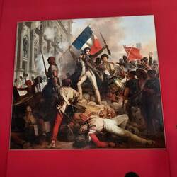 The Paris Commune storming the barricades (in the second, less known revolution)