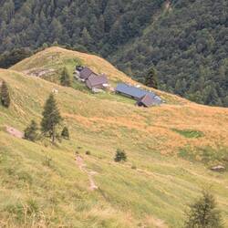 Aber die Hütte ist schon in Sicht.