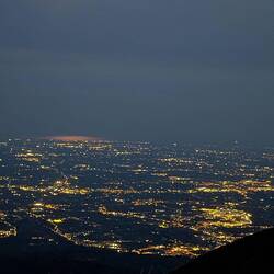 Venetien bei Nacht.