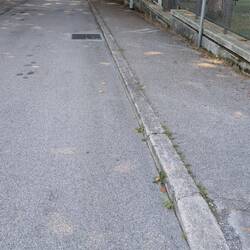 Oh, ein Gehweg! Schon lange nicht mehr gesehen.