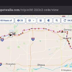 My Spotwalla track for Illinois Lincoln Highway