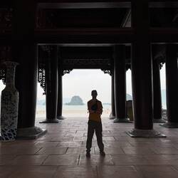 We were the only tourists in sight.