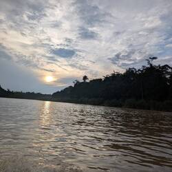 Sunrise at the river