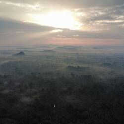 Morning haze