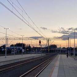 Bahnhof Giżycko, alles neu