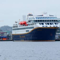 Cruise ship in Trondheim