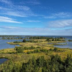 Nur 50 km nach der letzten Schäre liegt Schweden